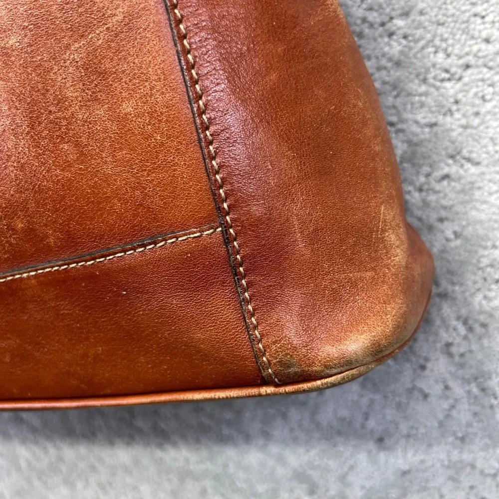 Raffaello Firenze Tote Bag Genuine Leather Arte Fiorentina Florence Italy Made